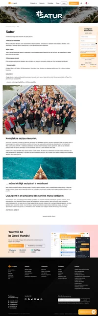 LiveAgent palīdz uzlabot klientu atbalstu dažādos biznesa veidos. Pārbaudiet mūsu klientu atbalsta veiksmes stāstu no Satur un izlemjiet paši.