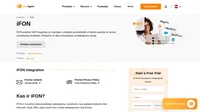 IFON ir inovatīvs telekomunikāciju pakalpojums, kas pieejams jebkurā interneta vietā. Uzziniet vairāk par iFON integrāciju LiveAgent.