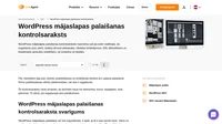 Mūsu WordPress mājaslapas palaišanas kontrolsaraksts palīdzēs sagatavot jūsu projektu izaugsmei bez liekām kļūdām. Pilnīga pamācība soli-pa-solim.