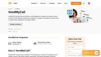 SendMyCall ir globāls VoIP numuru nodrošinātājs ar pieejamiem un elastīgiem cenu plāniem, kas piemēroti jebkuram uzņēmumam.