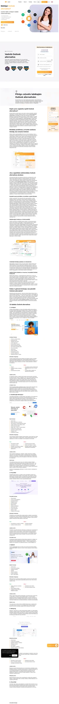 Iepazīstiet vadošās Outlook alternatīvas, lai paaugstinātu savu produktivitāti, optimizētu e-pasta pārvaldību un optimizētu saziņu.