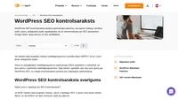 WordPress SEO kontrolsaraksts palīdzēs jums sasniegt labākās pozīcijas Google reitingos un palielināt dabisko datplūsmu uz jūsu emuāra lapu. Pilnīga pamācība soli pa solim.