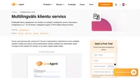 LiveAgent arī prot runāt jūsu valodā! Personalizējiet jūsu pieredzi un izvēlaties to lietotnes valodu, kura ir vispiemērotākā jums un jūsu darbiniekiem. To var nomainīt jebkurā laikā.
