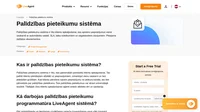 Apstrādājiet visus klientu pieprasījumus, izmantojot vienu saskarni! Uzziniet vairāk par LiveAgent palīdzības pieteikumu sistēmu un tās funkcijām.