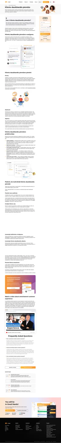 Uzziniet vairāk par daudzkanālu klientu pieredzi. Padziļināti izprotiet klientu atbalsta koncepcijas, izmantojot vienkāršus profesionāļu skaidrojumus.
