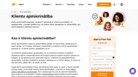 Klientu apmierinātība ir apmierinātības ar produktu, pakalpojumu vai klientu apkalpošanu pakāpe. Tā ir situācija, kad klients ir apmierināts ar sadarbību ar uzņēmumu.