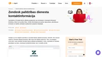 Kā sazināties ar Zendesk klientu apkalpošanas centru, izmantojot e-pastu, tiešraides čatu, tālruni, sociālo mediju starpniecību un pašapkalpošanās atbalstu.