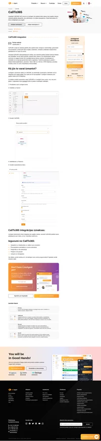 Bez sarežģījumiem pārveidojiet savu uzņēmējdarbību, integrējot savu CallTo365 VoIP numuru ar LiveAgent platformu. Uzziniet vērtīgus padomus, kā vienkāršot šo integrācijas procesu mūsu vērtīgajā informācijas lapā.