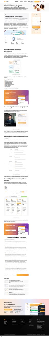 Uzziniet vairāk par bezmaksas izmēģinājumu. Izprotiet to padziļināti izmantojot speciālistu sniegtos skaidrojumus.