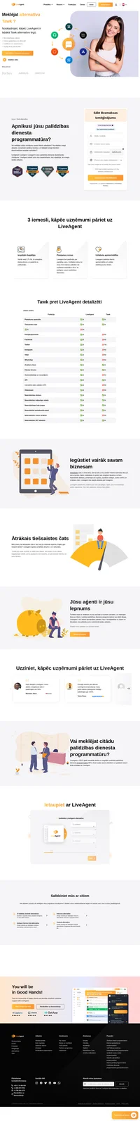 Liveagent ir jūsu palīdzības dienesta daudzkanālu risinājums. Liveagent pieteikumu sistēma parūpējas par visu.