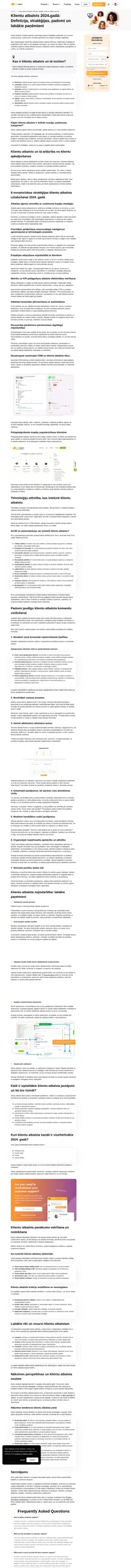 Uzziniet, kas ir klientu atbalsts un kāpēc tas ir svarīgi. Nāciet un izpētiet labākos paņēmienus un novatoriskas stratēģijas, lai uzlabotu savu atbalstu.