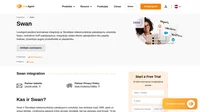 Swan ir strauji augošs Slovākijas telekomunikāciju pakalpojumu sniedzējs. Uzziniet vairāk par Swan VoIP integrāciju LiveAgent sistēmā.