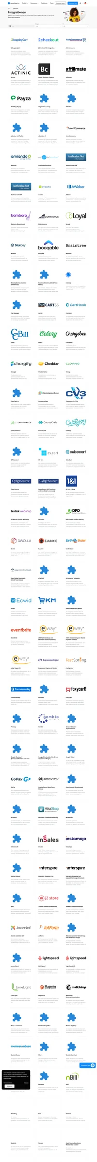 Post Affiliate Pro provides a large number of integrations in the form of plugins. Check out all the available integration solutions right now.
