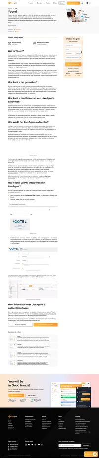 Integratie van Yootel VoIP-services met uw LiveAgent-callcenter is heel eenvoudig. U kunt leren hoe door dit artikel te lezen.