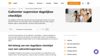 Het leven van de supervisor van het callcenter kan hectisch zijn, maar er zijn manieren om het makkelijker te maken. Bekijk onze dagelijkse checklijst voor callcenter supervisors!