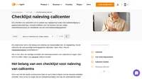 Veiligheid moet uw hoogste prioriteit zijn. Onze checklijst voor naleving van callcentra zorgt ervoor dat uw callcenter beschermd is tegen bedreigingen en lekken.