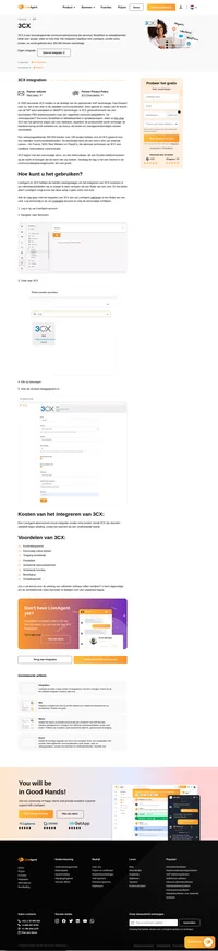 Verhoog uw operationele efficiëntie door 3CX naadloos te integreren in LiveAgent. Vereenvoudig uw klantencommunicatieprocessen en monitor oproepen eenvoudig, resulterend in verhoogde servicekwaliteit en gemaximaliseerde productiviteit.