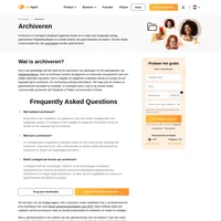 Archiveren als tool is echt nodig. Door te archiveren optimaliseert en reinigt u uw helpdesk. Het archiveren verloopt automatisch. U kunt al uw berichten archiveren.