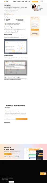 De integratie van CloudApp voor LiveAgent brengt uw scherm delen naar een hoger niveau. Deel uw scherm direct en gemakkelijk vanuit LiveAgent.
