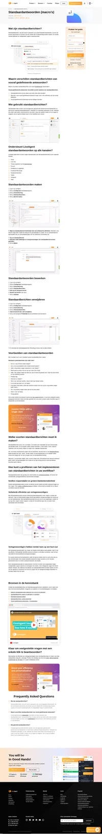 Ontdek hoe standaardberichten uw productiviteit en workflow kunnen verbeteren. Maak vandaag nog een onbeperkt aantal standaardberichten!