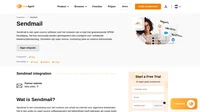 Sendmail is een algemene voorziening voor het doorsturen van email met geavanceerde SPAM-beveiliging die kan worden geïntegreerd met de LiveAgent-helpdesk.