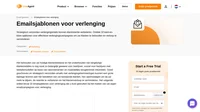 Gebruik onze sterk converterende emailsjablonen voor verlenging als gids voor het maken van uw eigen sjablonen die deel uitmaken van uw verlengingscampagnes.