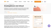 Maak een bladwijzer van deze pagina om alle emailsjablonen voor inhoud op één plaats op te slaan, inclusief sjablonen voor uitnodigingen voor webinars, essentiële emails en nieuwsbrieven.