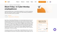 Voor het eerst boeiende Black Friday- en Cyber ​​Monday emailsjablonen schrijven? Laat u inspireren door onze 10 aanpasbare sjablonen en onderwerpregels!