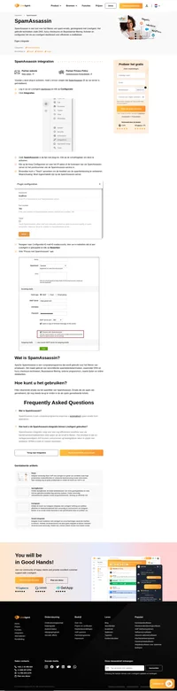 Spam zal geen probleem zijn met SpamAssassin-integratie voor LiveAgent. Houdr uw tickets vrij van spammails en houdt uw helpdesk opgeruimd.