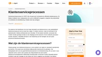 Het klantenserviceproces is een systeem van regels en standaardwerkprocedures die ervoor zorgen dat klanten efficiënt worden geholpen.