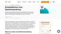Pas onze sjablonen voor klantenwaardering rechtstreeks in LiveAgent aan en sla ze op. Emails met waardering versturen was nog nooit zo eenvoudig!