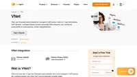 VNet is al meer dan 17 jaar een telecommunicatieservicebedrijf. Meer informatie over de integratie van VNet in LiveAgent en de voordelen ervan.