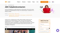 Bent u op zoek naar de ondersteuning van ABC? Hier vindt u de contactgegevens van hun helpdesk, zodat u hun klantenondersteuning rechtstreeks kunt bereiken.