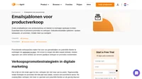Gebruik onze emailsjablonen voor productverkoop. Ze zijn perfect voor de promotie van elke verkoop. Gewoon opslaan, aanpassen en u bent klaar om te gaan!