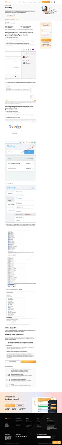 Verbeter uw workflow met Clockify, een integratie voor opvolging voor LiveAgent. Volg de efficiëntie van uw klantenondersteuning rechtstreeks vanuit uw helpdesk software.