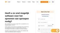 De software voor gespreksopname van LiveAgent kan een onbeperkt aantal gespreksopnames opslaan. U kunt ze op elk moment raadplegen voor juridische doeleinden of voor kwaliteitsborgingsdoeleinden.