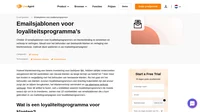 Zorgvuldig opgestelde emailsjablonen voor loyaliteitsprogramma's kunnen de klantenbinding hoog houden en het verloop laag houden. Toon uw klanten vandaag uw waardering.