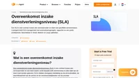 Overeenkomsten inzake dienstverleningsniveau (SLA's) kunnen de efficiëntie van uw helpdesk verbeteren door doelen te specificeren waaraan uw vertegenwoordigers moeten voldoen.