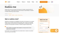 Verbeter uw klantenervaring met een eenvoudige live chatknop op uw website. Bekijk alle functies en voordelen die live chat biedt.
