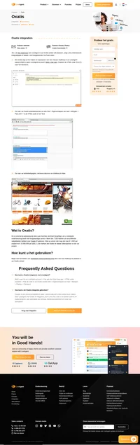 Plaats een live chatknop op uw Oxatis-websites met de integratie van Oxatis voor LiveAgent en verhoog het interactieniveau met uw klanten.