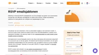 Profiteer van onze boeiende RSVP emailsjablonen voor zowel online als offline evenementen. Ontdek wat de do's en don'ts zijn met onze eenvoudige gids.