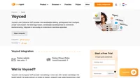 Voyced is een Europese VoIP-provider met service in meer dan 165 landen wereldwijd. Meer informatie over de integratie van Voyced in LiveAgent.