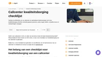 Gebruik deze checklijst voor kwaliteitsborging van het callcenter om ervoor te zorgen dat uw vertegenwoordigers elk gesprek kunnen afhandelen - zonder uitzondering.