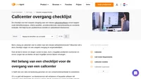 Wilt u van software provider veranderen maar weet u niet waar te beginnen? Deze ultieme checklijst voor de overstap naar een callcenter helpt u probleemloos door het proces te komen.
