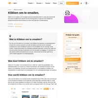 Begin met het gebruik van de klikken om te emailen functie, waarmee klanten u gemakkelijk kunnen bereiken door simpelweg op de link op de website te klikken.