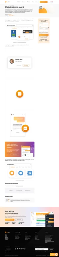 Nodig de bezoekers van uw website uit om live te chatten met uw vertegenwoordigers. LiveAgent biedt verschillende uitnodigingen. Lees erover en probeer het nu in LiveAgent.
