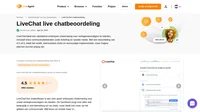 Overweegt u LiveChat voor uw live chatbehoeften? Bekijk onze beoordeling en ontdek hoe het presteerde tijdens onze algemene tests.