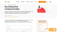 Houd de beschikbaarheid van uw vertegenwoordigers in de gaten. Probeer de functie van LiveAgent - Beschikbaarheid van vertegenwoordigers . Krijg een overzicht wanneer uw vertegenwoordigers online zijn. Lees er meer over.