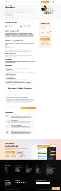 De integratie van Chargedesk voor LiveAgent helpt u bij het beheren van klantenbetalingen en het afhandelen van uw facturatie binnen één ticketsoftware.