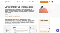 Profiteer van onze verkoop follow-up emailsjablonen voor elke gelegenheid. Sla ze op als standaardantwoorden of automatiseer ze met LiveAgent!
